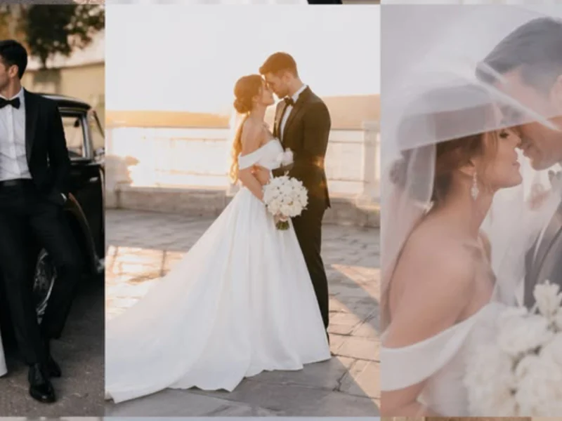 Mail Order Bride and American Husband Portrait Ideas