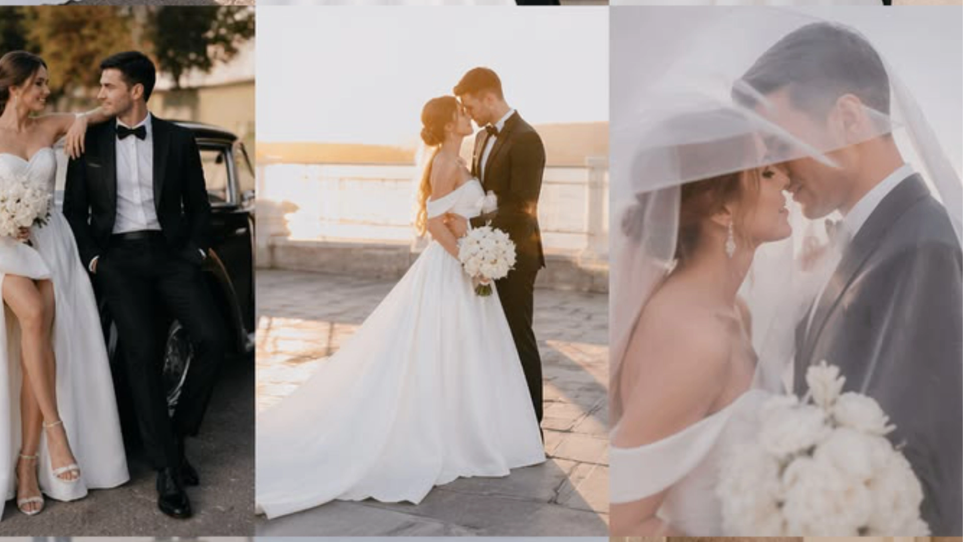 Mail Order Bride and American Husband Portrait Ideas